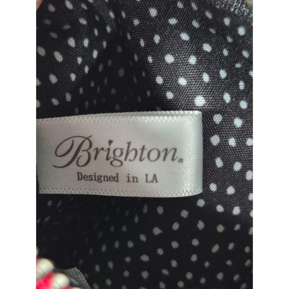 Brighton Endless Love Belt Bag Tom Clancy Heart Print Black White D30283 NEW - Picture 11 of 12